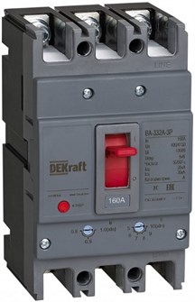 Автоматический выключатель в литом корпусе  DEKraft 28103DEK 1148698