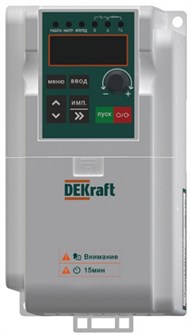 Преобразователь частоты  DEKraft DEKV060G0R4S2B 1151436