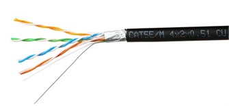 Кабель витая пара F/UTP 5e кат. 4 пары SkyNet CSP-FTP-4-CU-OUTR 771027