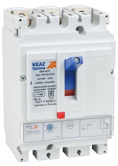 Автоматический выключатель в литом корпусе КЭАЗ 291428 1139439