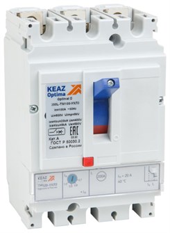 Автоматический выключатель в литом корпусе КЭАЗ 291443 1140014