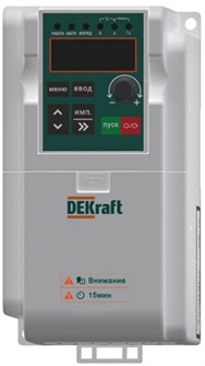 Преобразователь частоты  DEKraft DEKV060G0R75S2B 1151437