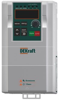 Преобразователь частоты  DEKraft DEKV060G1R5T4B 1108750