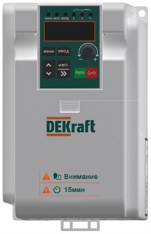 Преобразователь частоты  DEKraft DEKV060G0R75S2 1108747