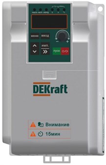 Преобразователь частоты  DEKraft DEKV060G1R5S2B 1151440