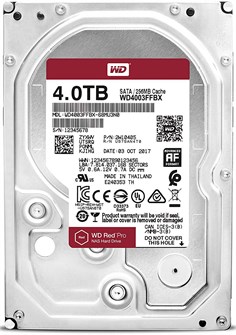 Жесткий диск 4TB SATA 6Gb/s Western Digital WD4003FFBX 634999