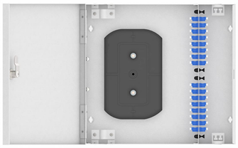 Кросс оптический настенный  TopLAN КРН-Top-32LC/U-OS2-GY 649216