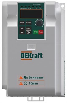 Преобразователь частоты  DEKraft DEKV060G1R5S2 1108749