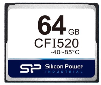 Промышленная карта памяти CompactFlash 64GB Silicon Power SP064GICFI525NV0 1229853