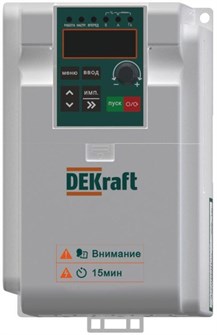 Преобразователь частоты  DEKraft DEKV060G2R2S2B 1151442
