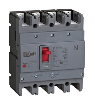 Автоматический выключатель в литом корпусе  DEKraft 28126DEK 1148713