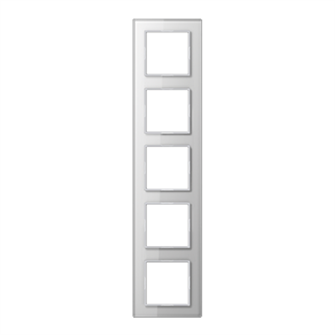 Рамка  Jung AC585GLWW 852553