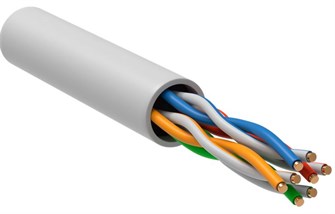 Кабель витая пара U/UTP 5 кат. 4 пары ITK LC1-C5E04-198-S-P-R 1164517