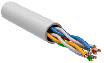 Кабель витая пара U/UTP 5 кат. 4 пары ITK LC1-C5E04-198-S-R 1164515