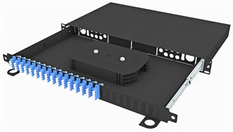 Кросс оптический стоечный  TopLAN КРСв-Top-1U-64LC/U-OS2-BK 649169