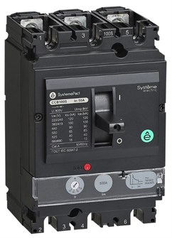 Автоматический выключатель в литом корпусе  Systeme Electric SPC100F016L3DF 1149486