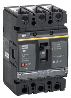 Автоматический выключатель в литом корпусе  IEK SVA31-3-0250-02 1147543