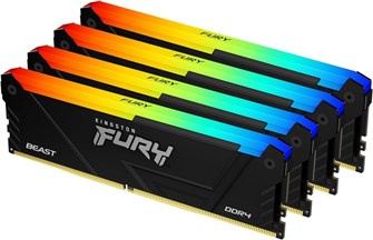 Модуль памяти DDR4 64GB (4*16GB) Kingston FURY KF436C18BB2AK4/64 1074538