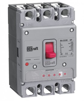 Автоматический выключатель в литом корпусе  DEKraft 22493DEK 1148675