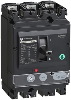 Автоматический выключатель в литом корпусе  Systeme Electric SPC100F050L3DF 1149492