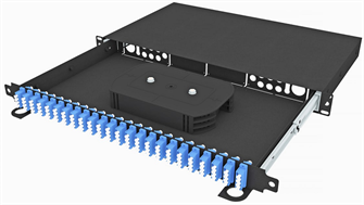 Кросс оптический стоечный  TopLAN КРСв-Top-2U-96LC/U-OS2-BK 763314
