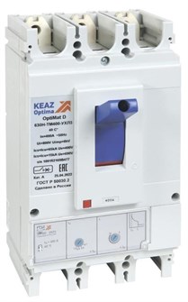 Автоматический выключатель в литом корпусе КЭАЗ 291469 1139995