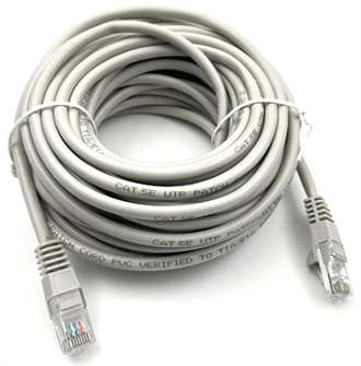 Кабель патч-корд U/UTP 5e кат. 15м Buro UTP-5E-15M-G-LSZH 1173681