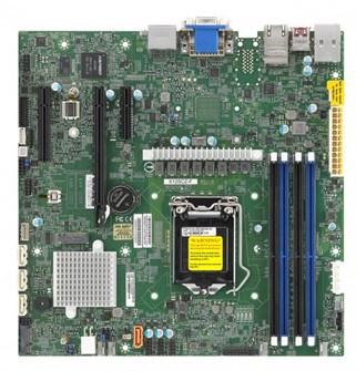 Материнская плата mATX Supermicro MBD-X12SCZ-F-O 817850