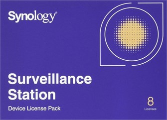 Лицензия на ПО  Synology Surveillance Station Device License Pack 8 421385