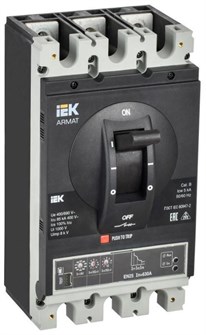Автоматический выключатель в литом корпусе IEK AR-MCCB-3I-085-0630A-ELSC 1148146