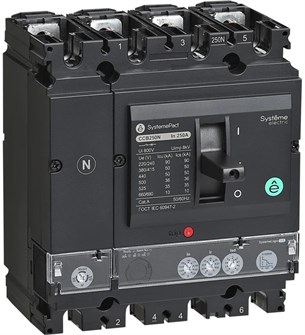 Автоматический выключатель в литом корпусе  Systeme Electric SPC250F25022L4DF 1149634