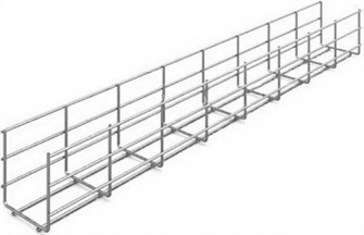 Лоток проволочный  Ostec ПЛМ-100х105х3000-4,0-ГЦ 916836