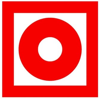 Знак  EKF pn-f-10-f 1125490