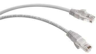 Кабель патч-корд U/UTP 5e кат. 10м Cabeus PC-UTP-RJ45-Cat.5e-10m-LSZH 661123