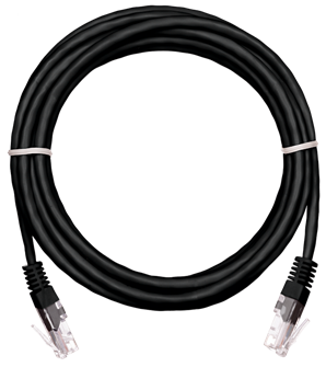 Кабель патч-корд U/UTP 5e кат. 1.5м Netlan EC-PC4UD55B-BC-PVC-015-BK-10 956862