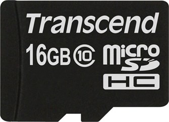 Карта памяти MicroSDHC 16GB Transcend TS16GUSDC10 333497