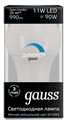 Лампа светодиодная Gauss 102502211-D 608243