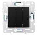 Выключатель трехклавишный  IEK SK-V30-0-10-K02 1157964