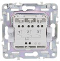 Выключатель трехклавишный  IEK SK-V30-0-10-K02 1157964
