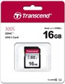Карта памяти SDHC 16GB Transcend TS16GSDC300S 631794