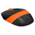 Мышь  A4Tech FM10 ORANGE 721403