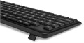 Клавиатура  Oklick K225W черный 1036123