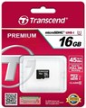 Карта памяти MicroSDHC 16GB Transcend TS16GUSDCU1 361303