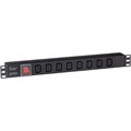 Блок розеток  Exegate ServerPro PDU-19H808 Al-8C13-C14-SW 1041324