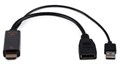 Переходник  Buro BU-HDMI(M)-DP(F) 1107863