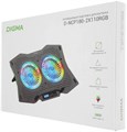 Подставка для ноутбука  Digma D-NCP180-2X110RGB 1236633