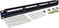 Патч-панель 19", 24xRJ45, UTP, Кат. 5е TWT TWT-PP24UTP 242885