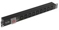 Блок розеток 19", 9 розеток TWT TWT-PDU19-10A9C3 507006
