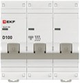 Автоматический выключатель  EKF mcb47100-3-100D-pro 1219922