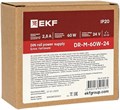 Блок питания  EKF DR-M-60W-24 1214821